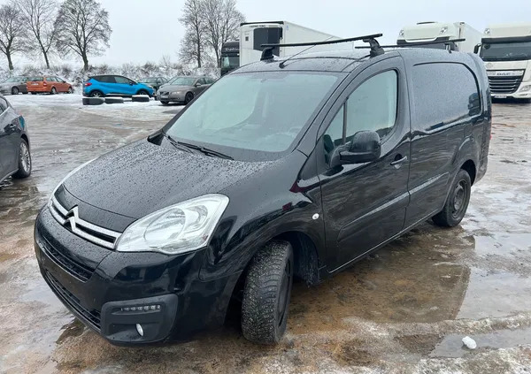 citroen berlingo warmińsko-mazurskie Citroen Berlingo cena 39999 przebieg: 107000, rok produkcji 2016 z Jordanów